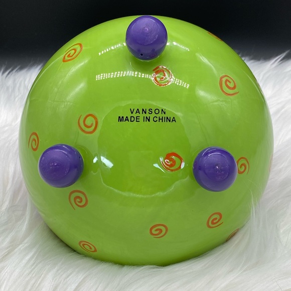 Halloween Colorful Trick Treat Bowl - Picture 2 of 3